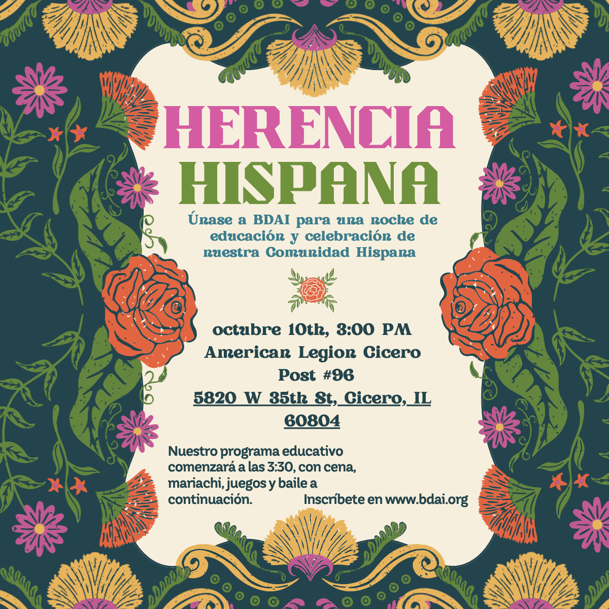 Celebración de Herencia Hispaña (Celebration of Hispanic Heritage)! - logo